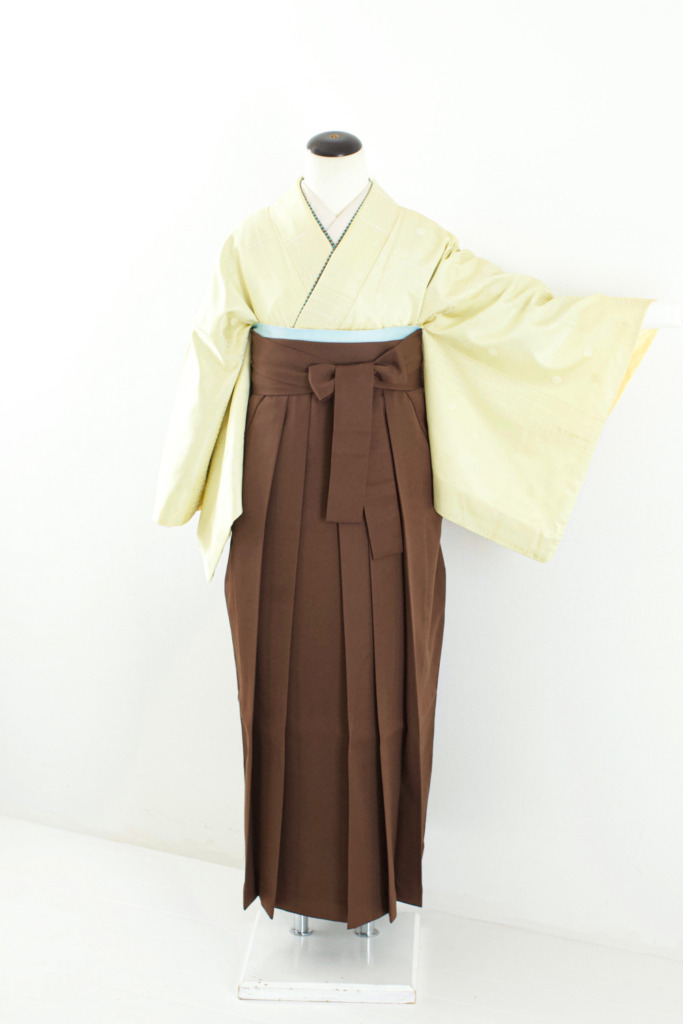 イエロー色無地