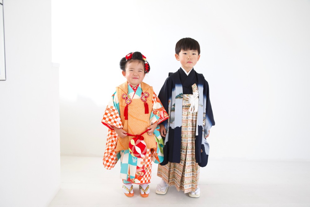 <レンタルきもの>七五三 三歳、五歳 - きもの六花(ricca) | 大阪市北区中崎町 | 和裁・着付け