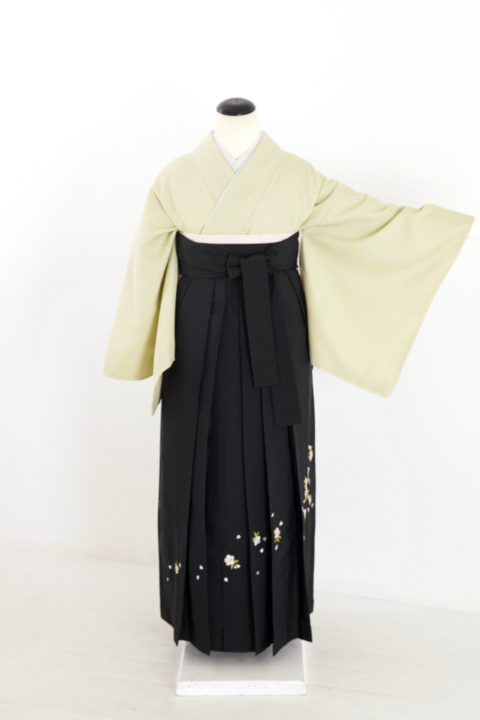 グリーン江戸小紋