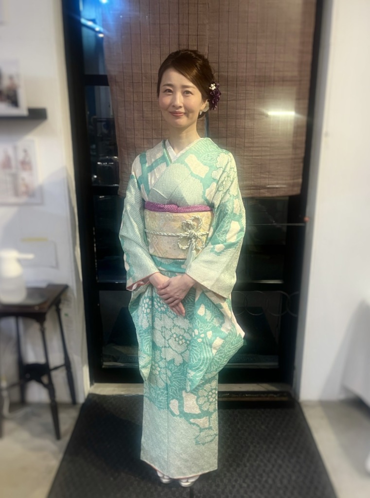 ＜レンタルきもの＞イベントへ　振袖