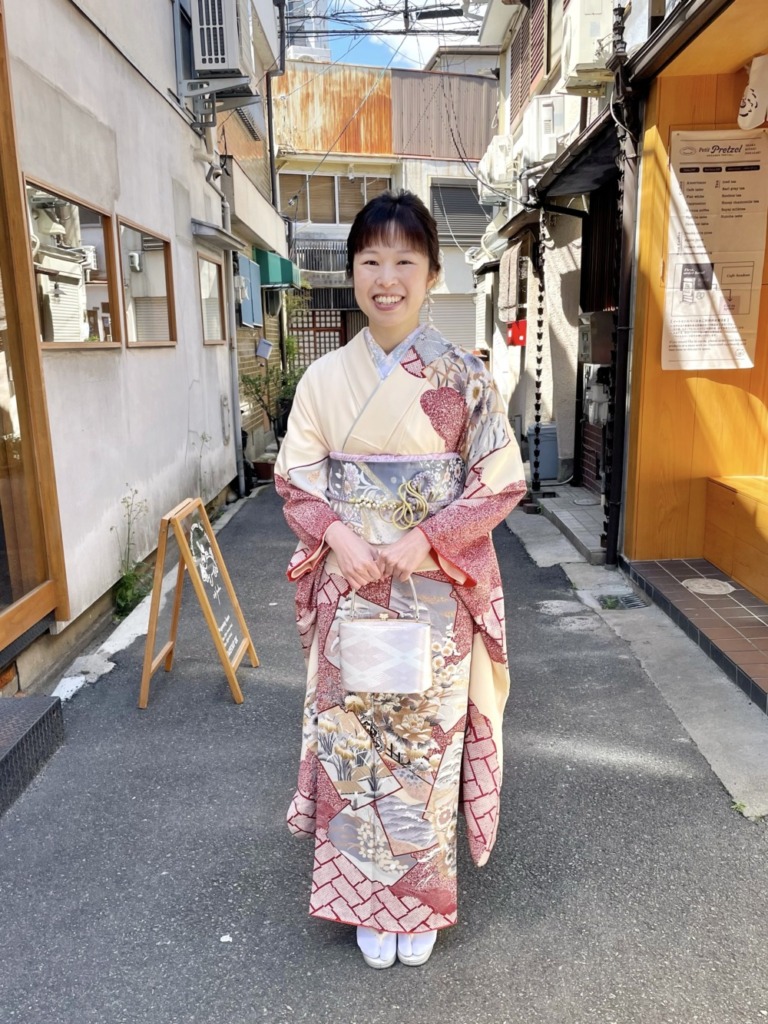 ＜一部レンタル＞両家顔合わせ　振袖