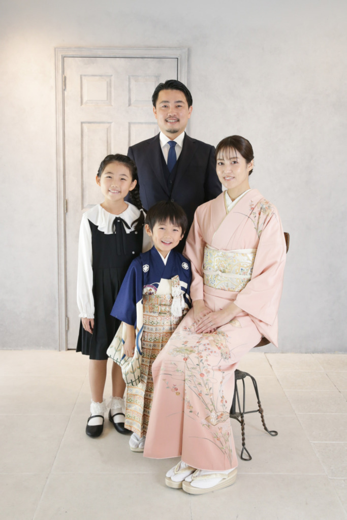 ＜レンタルきもの＞七五三　五歳　訪問着