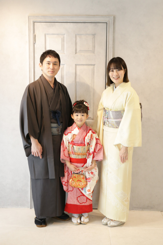 ＜レンタルきもの＞七五三　七歳　訪問着　男性着物