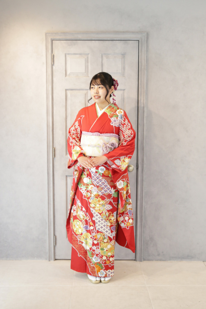 ＜レンタルきもの＞ 成人式　前撮り