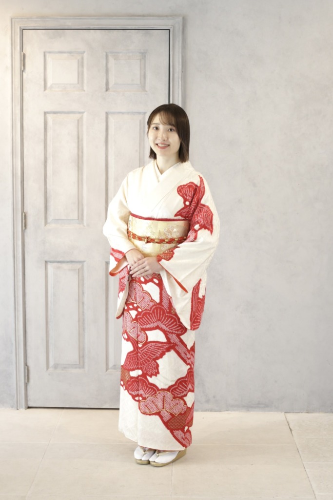 ＜レンタルきもの＞新年会　訪問着