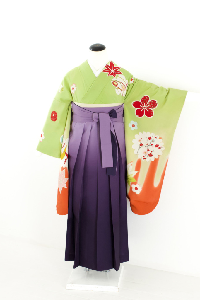 黄緑地アンティーク